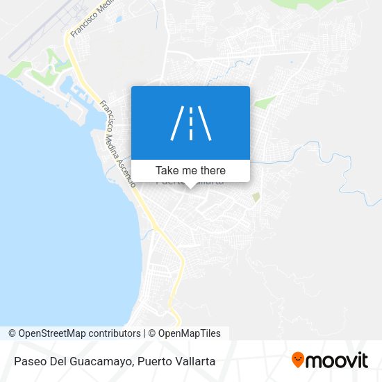 Mapa de Paseo Del Guacamayo