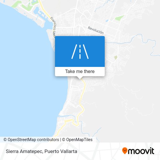 Sierra Amatepec map