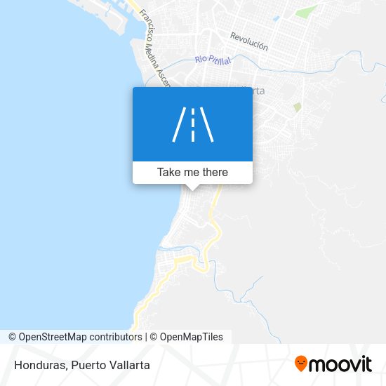 Mapa de Honduras