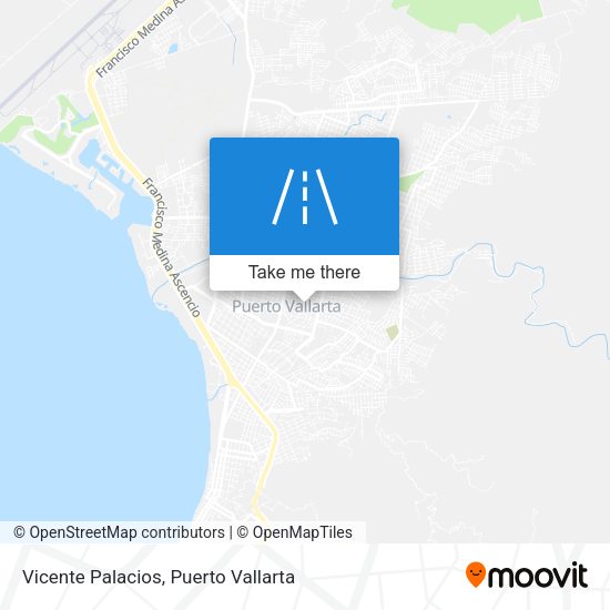 Mapa de Vicente Palacios