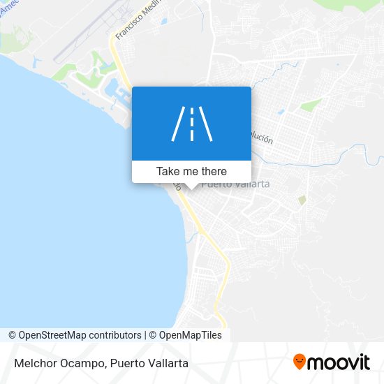 Mapa de Melchor Ocampo