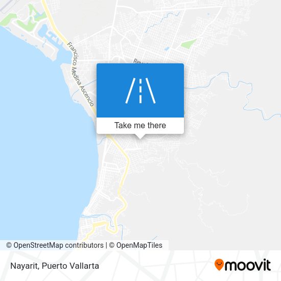 Mapa de Nayarit