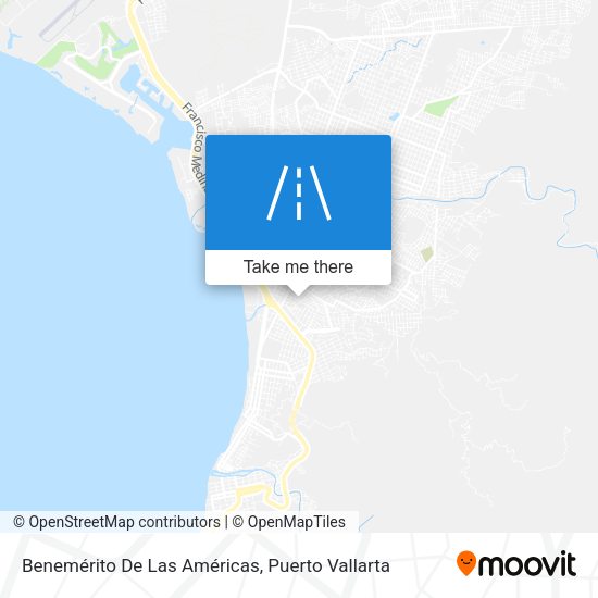 Benemérito De Las Américas map