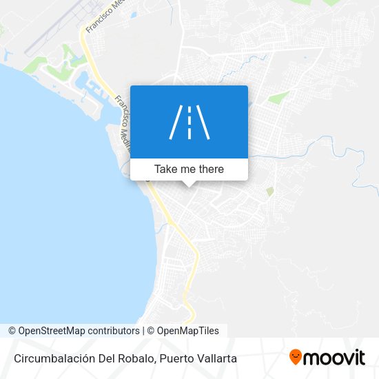 Mapa de Circumbalación Del Robalo