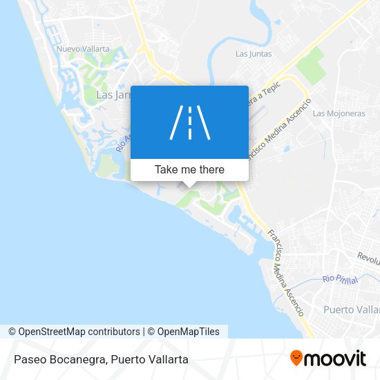 Mapa de Paseo Bocanegra