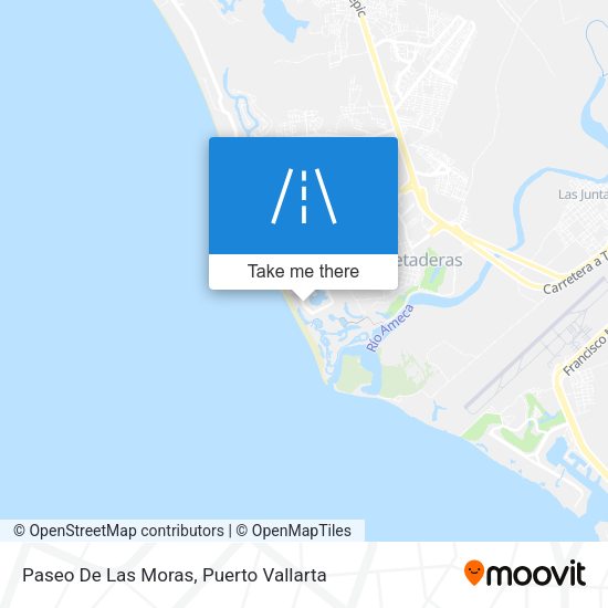 Paseo De Las Moras map