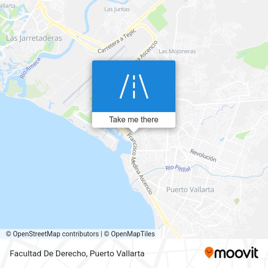 Facultad De Derecho map