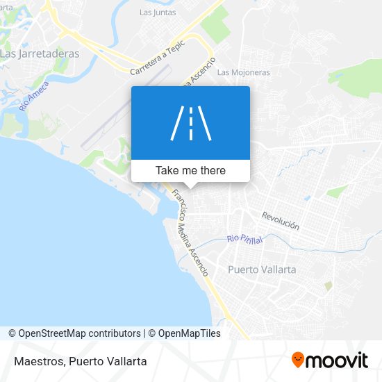 Mapa de Maestros