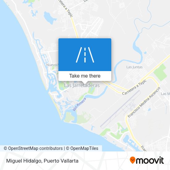 Miguel Hidalgo map