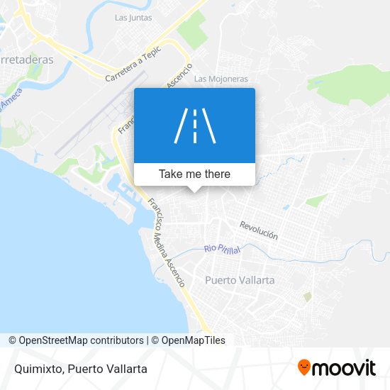 Mapa de Quimixto