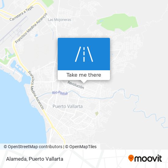 How to get Alameda in Puerto by Bus?