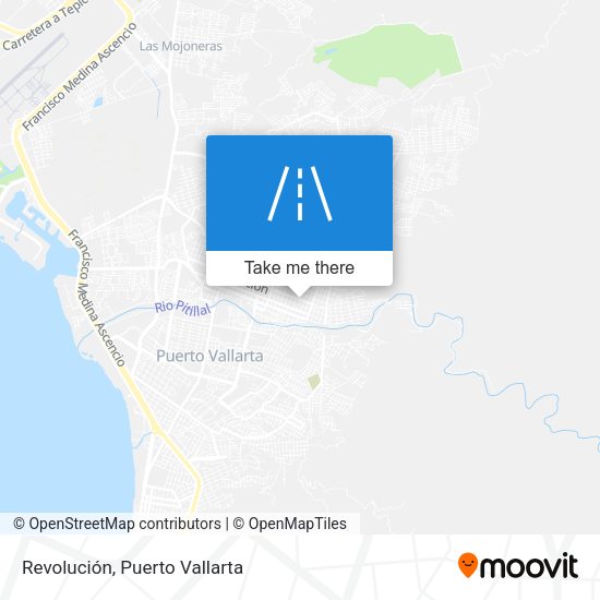 Revolución map
