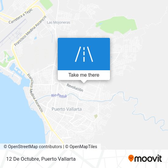 Mapa de 12 De Octubre