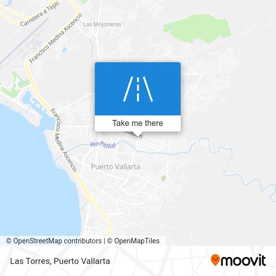 Mapa de Las Torres
