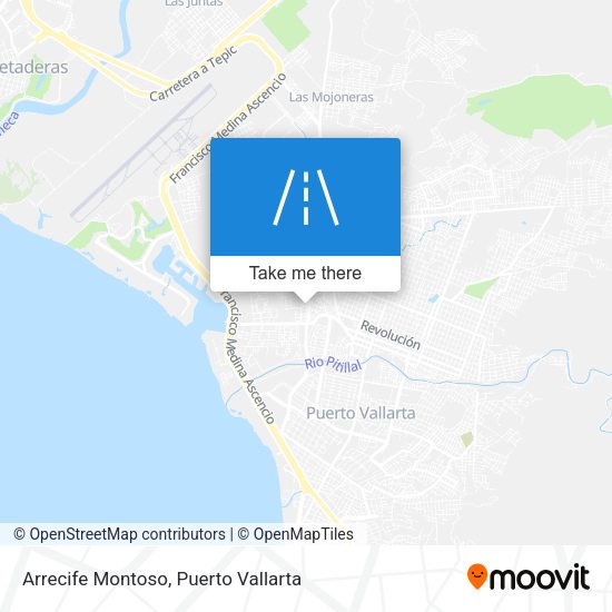 Arrecife Montoso map