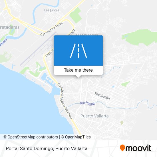 Portal Santo Domingo map