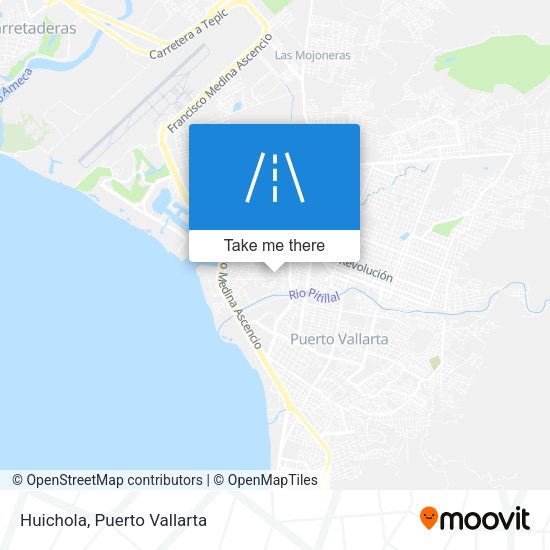 Mapa de Huichola