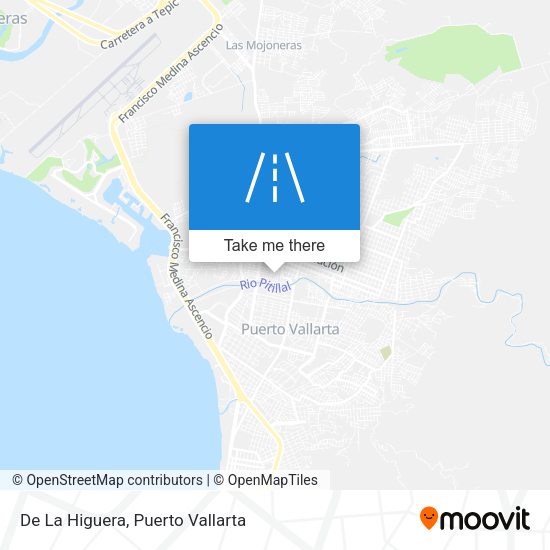 Mapa de De La Higuera