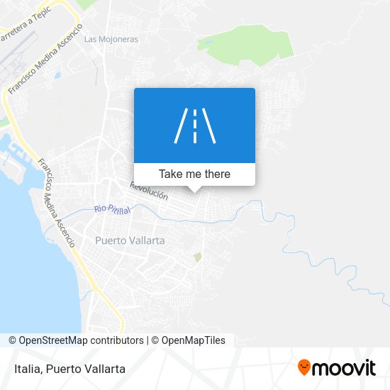 Mapa de Italia