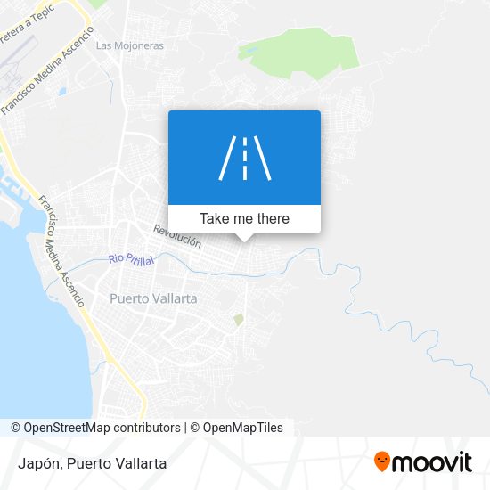 Mapa de Japón