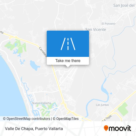 Mapa de Valle De Chapa