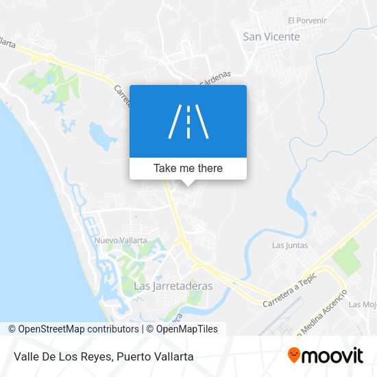 Valle De Los Reyes map