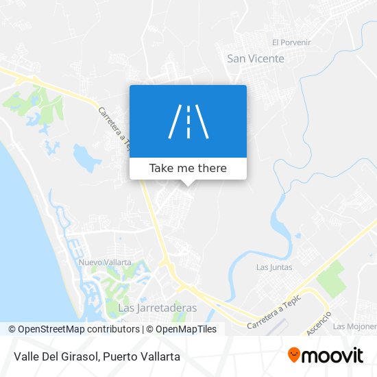 How to get to Valle Del Girasol in Puerto Vallarta by Bus?