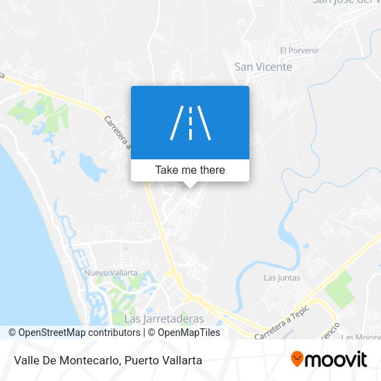 Mapa de Valle De Montecarlo