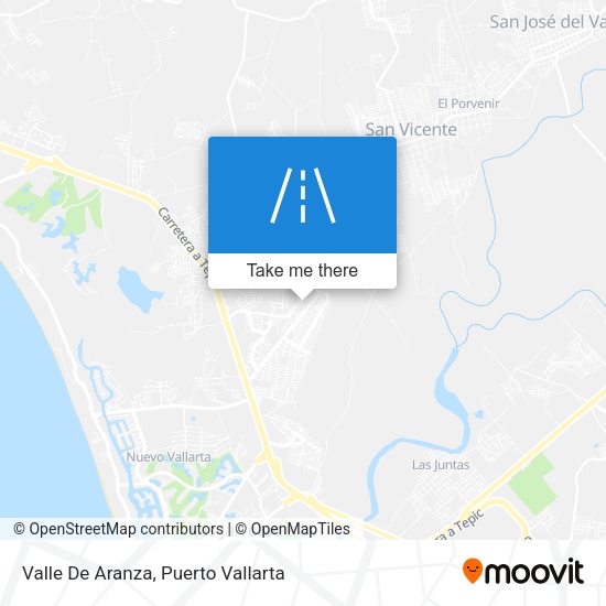 Valle De Aranza map