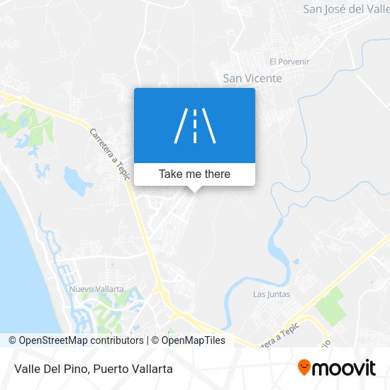 Mapa de Valle Del Pino