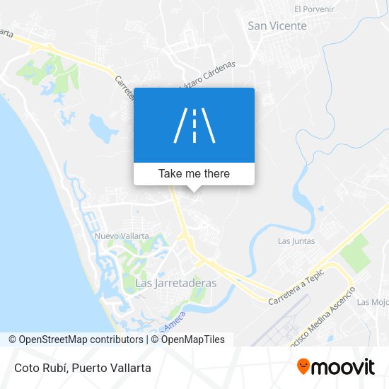 Mapa de Coto Rubí