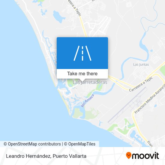 Leandro Hernández map