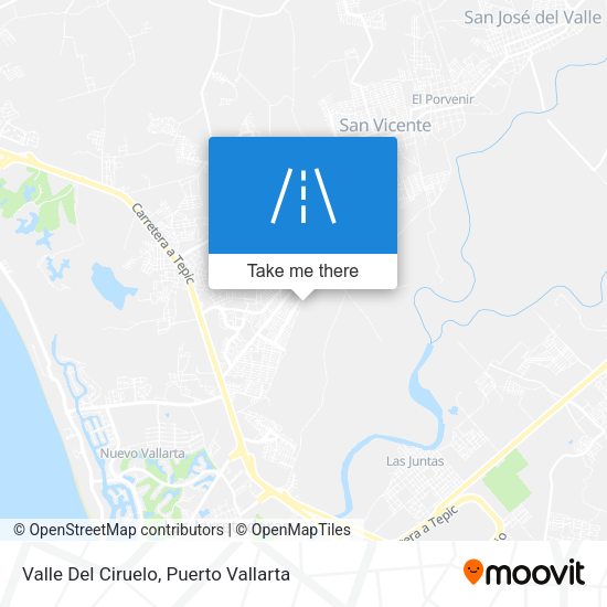 Mapa de Valle Del Ciruelo