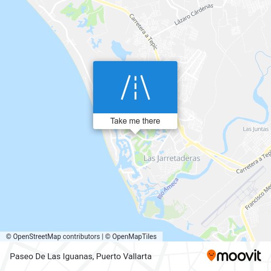 Mapa de Paseo De Las Iguanas