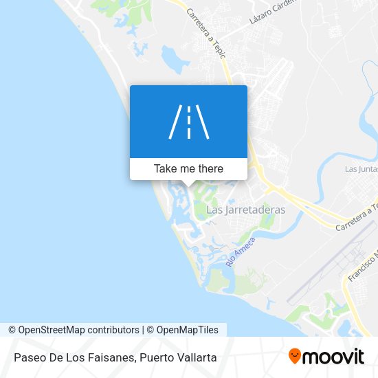Mapa de Paseo De Los Faisanes