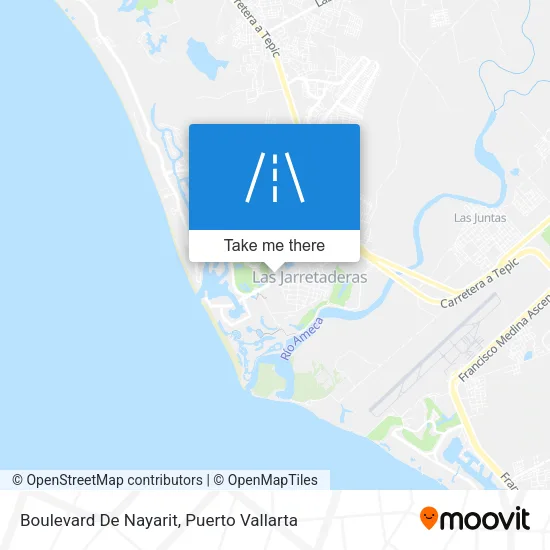 Boulevard De Nayarit map