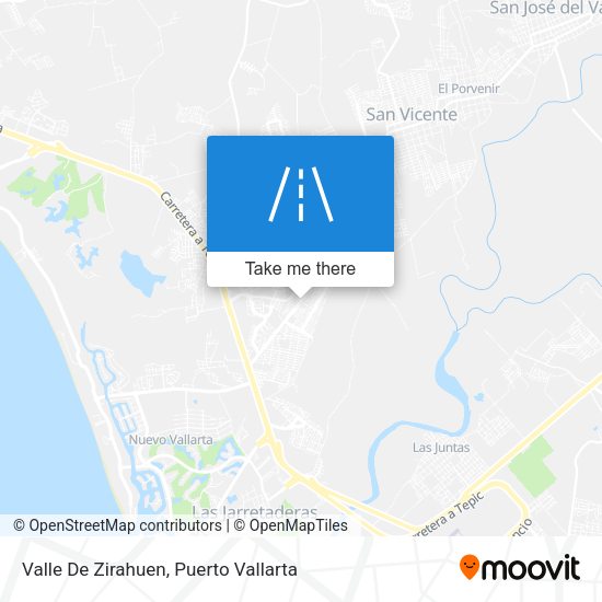 Valle De Zirahuen map
