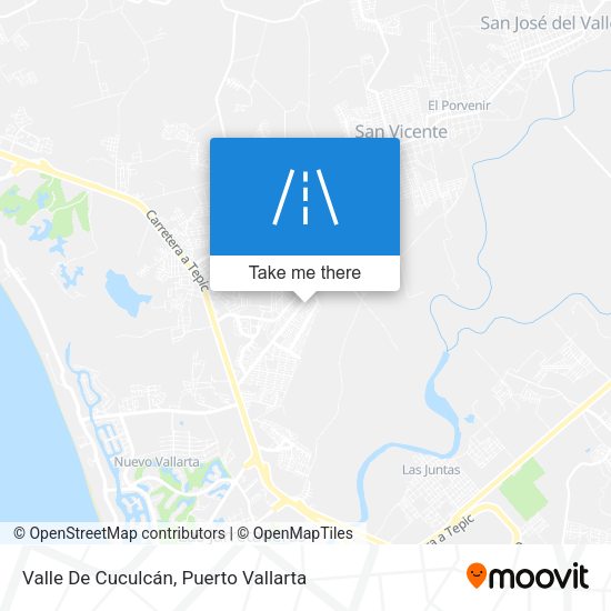 Mapa de Valle De Cuculcán