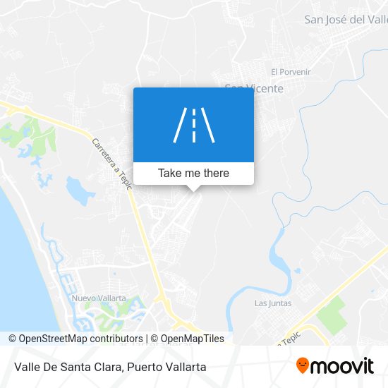 Mapa de Valle De Santa Clara