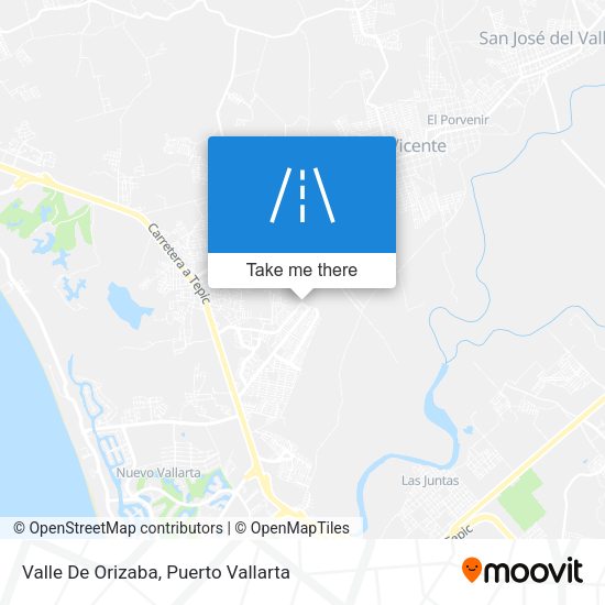 Valle De Orizaba map