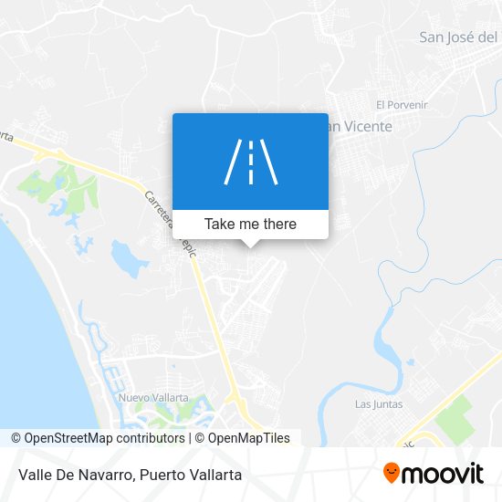 Valle De Navarro map