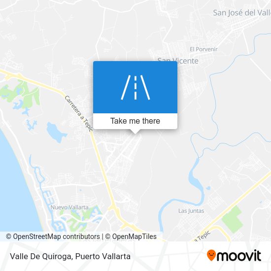 Mapa de Valle De Quiroga