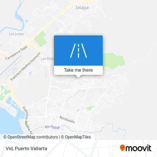Mapa de Vid