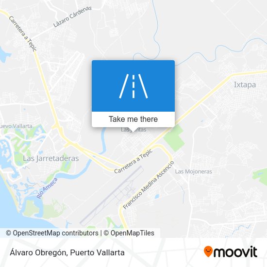 Álvaro Obregón map