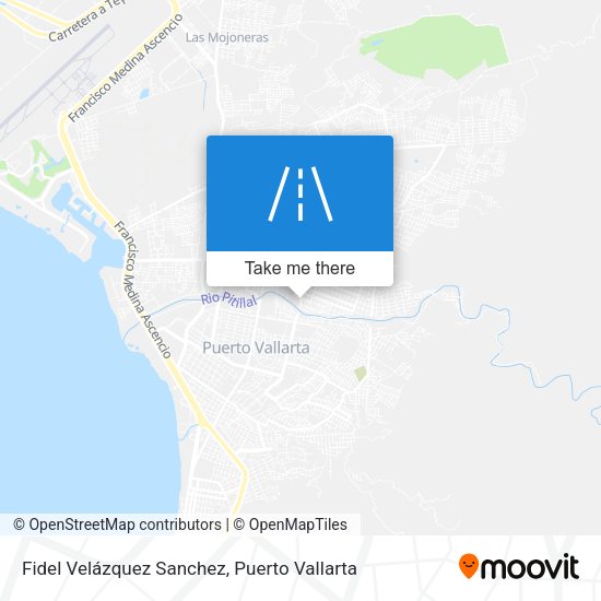 Fidel Velázquez Sanchez map