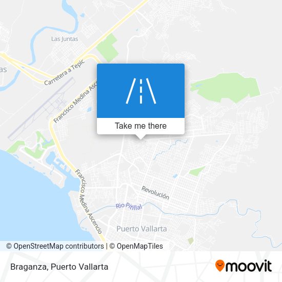 Mapa de Braganza