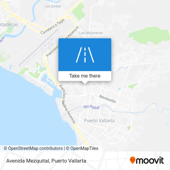 Avenida Mezquital map