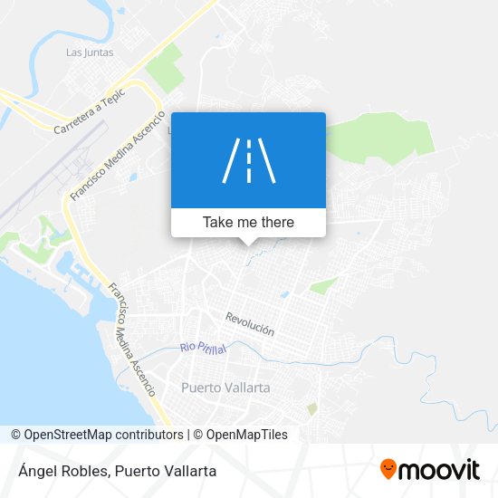 Ángel Robles map