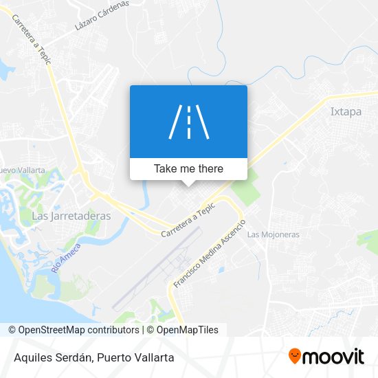 Mapa de Aquiles Serdán