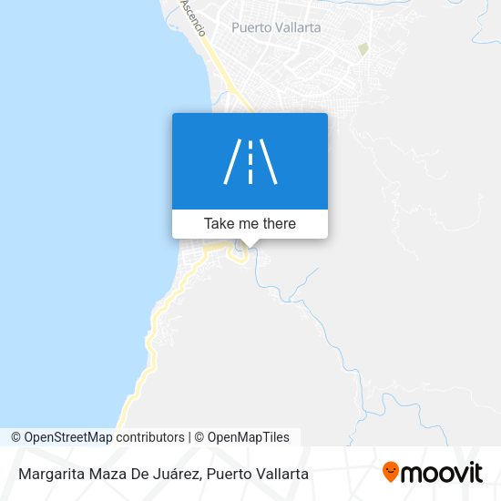 Margarita Maza De Juárez map